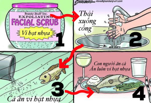 MĨ PHẨM CHỨA VI HẠT NHỰA