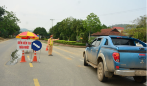 Phòng tránh dịch covid-19 bằng việc  phân luồng giao thông từ xa