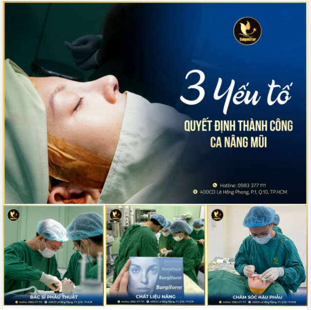3 YẾU TỐ QUYẾT ĐỊNH THÀNH CÔNG CA NÂNG MŨI