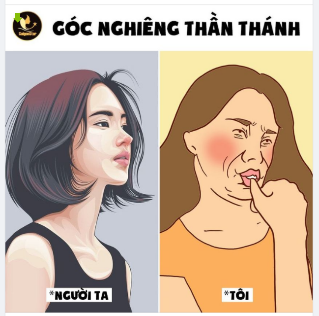GÓC NGHIÊNG THẦN THÁNH CỦA NGƯỜI TA VÀ CỦA TÔI