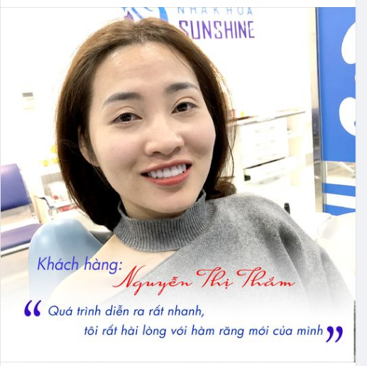 NHA KHOA SUNSHINE TỰ HÀO MANG NỤ CƯỜI RẠNG RỠ ĐẾN CHO TỪNG VỊ KHÁCH HÀNG