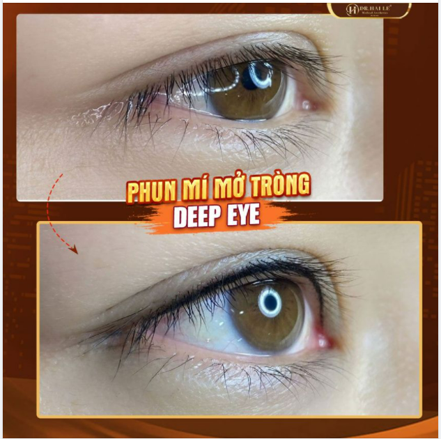 TẠM BIỆT bút kẻ mắt với PHUN MÍ MỞ TRÒNG DEEP EYE