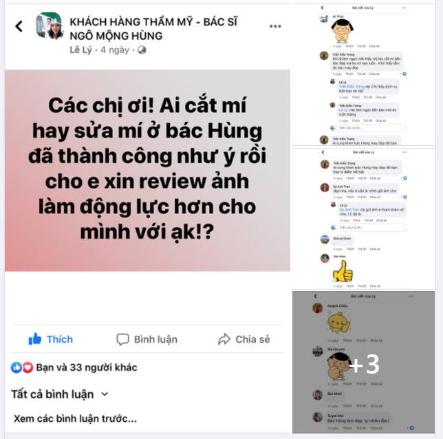 THÊM MỘT FEEDBACK CHẤT LƯỢNG TRONG GROUP KHÁCH HÀNG CỦA BỆNH VIỆN