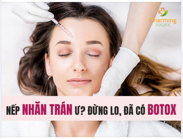 NẾP NHĂN TRÁN Ư? ĐỪNG LO, ĐÃ CÓ BOTOX