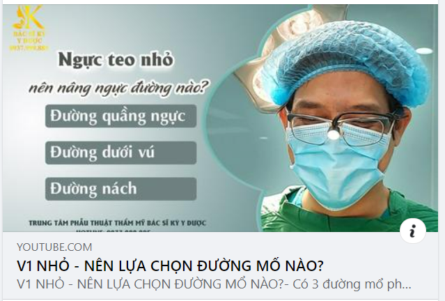 V1 NHỎ - NÊN LỰA CHỌN ĐƯỜNG MỔ NÀO?