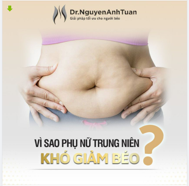 VÌ SAO PHỤ NỮ TRÊN 40 TUỔI "DỄ BÉO BỤNG" NHƯNG LẠI "KHÓ GIẢM BÉO"️?