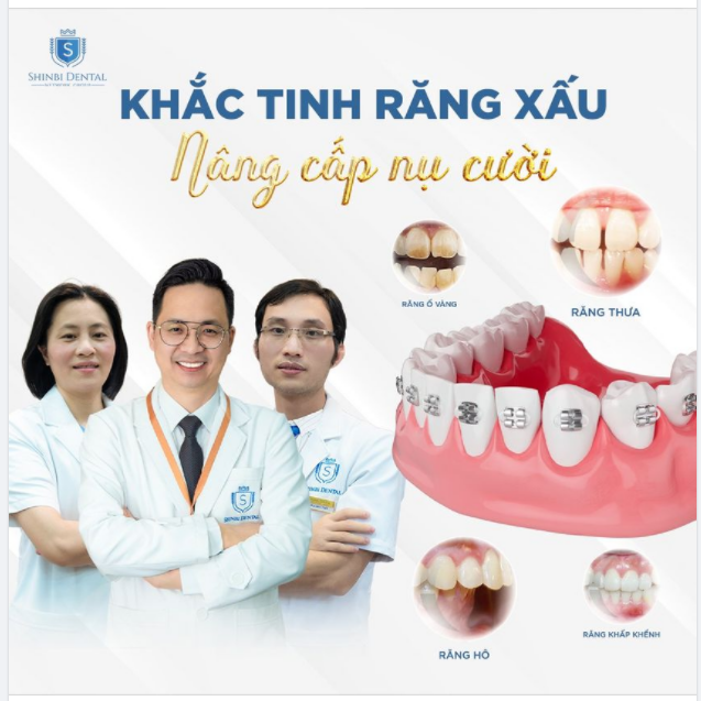 NIỀNG RĂNG MẮC CÀI - KHẮC TINH RĂNG MÓM, KHẤP KHỂNH