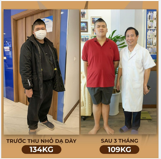 Gặp lại chàng trai 18 tuổi sau 3 tháng thực hiện Thu nhỏ Dạ dày giảm béo...