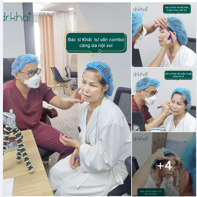 COMBO 5 DỊCH VỤ CĂNG DA TRẺ HOÁ GƯƠNG MẶT