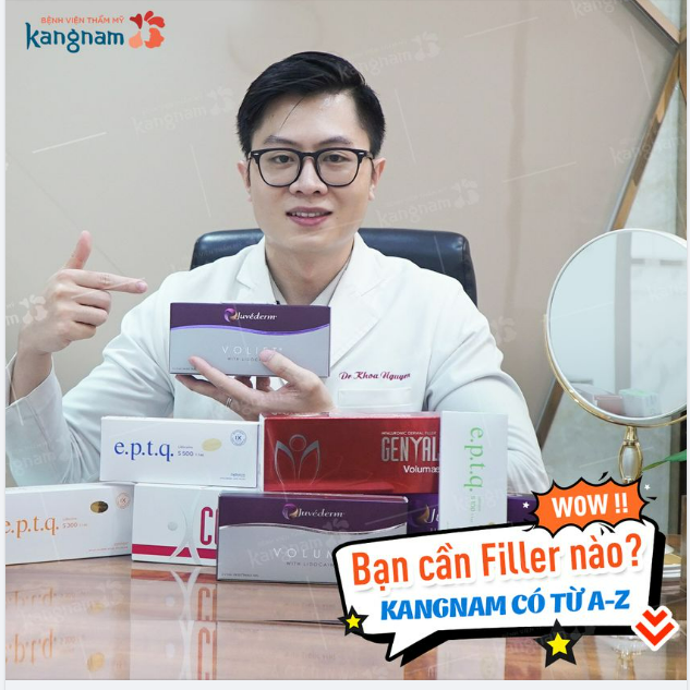 Xịn quá xịn! Cứ Filler nào tốt là Kangnam có hết!