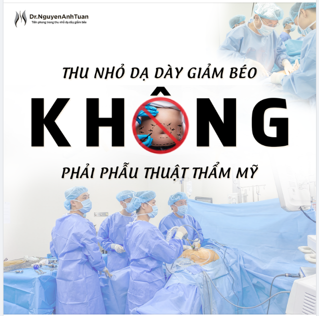 ️PHẪU THUẬT THU NHỎ DẠ DÀY GIẢM BÉO KHÔNG PHẢI PHẪU THUẬT THẨM MỸ