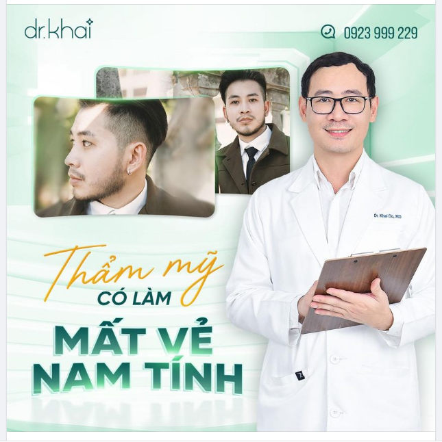 THẨM MỸ CÓ LÀM MẤT ĐI VẺ NAM TÍNH?