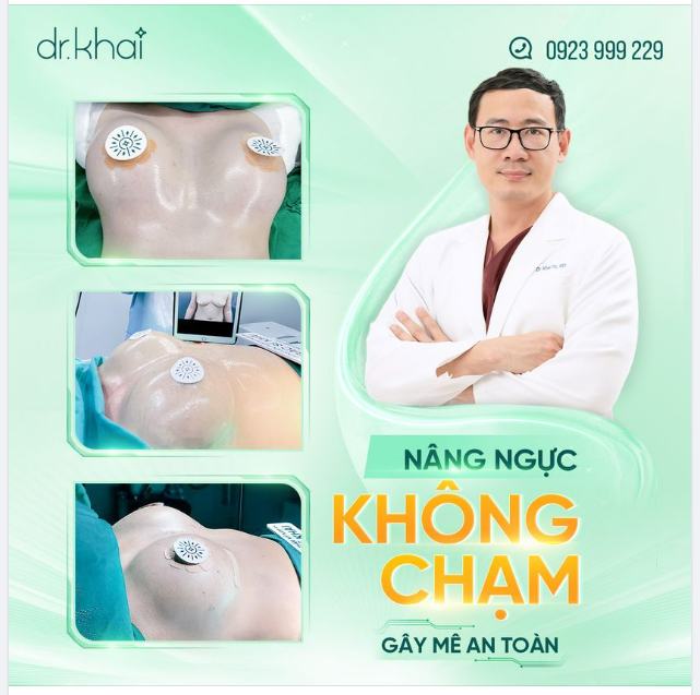 RÚT NGẮN THỜI GIAN GÂY MÊ BẰNG KỸ THUẬT NÂNG NGỰC KHÔNG CHẠM