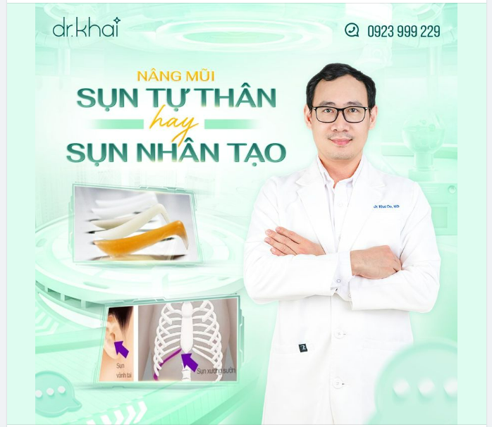NÊN NÂNG MŨI VỚI SỤN TỰ THÂN HAY SỤN NHÂN TẠO?