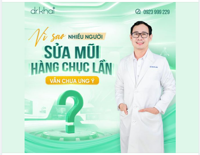 VÌ SAO NHIỀU NGƯỜI NÂNG MŨI HÀNG CHỤC LẦN VẪN CHƯA ƯNG Ý?