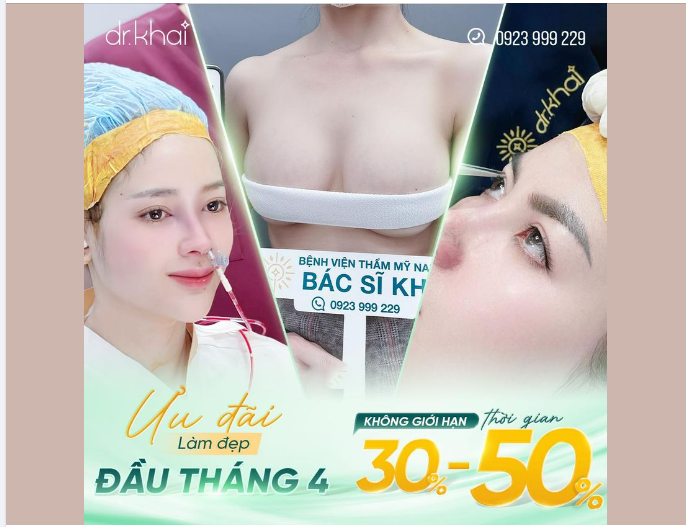 ƯU ĐÃI LÀM ĐẸP KHỦNG ĐẦU THÁNG 4 GIẢM GIÁ 30-50% TẤT CẢ DỊCH VỤ