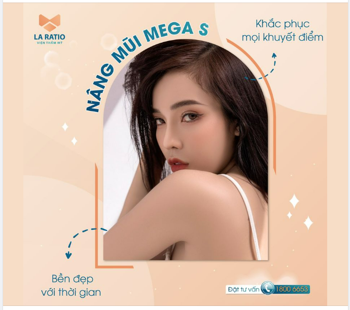 NÂNG MŨI MEGA S – KHẮC PHỤC MỌI KHUYẾT ĐIỂM CỦA DÁNG MŨI