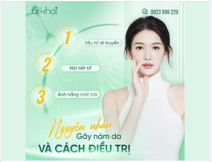NGUYÊN NHÂN GÂY NÁM DA VÀ CÁCH ĐIỀU TRỊ