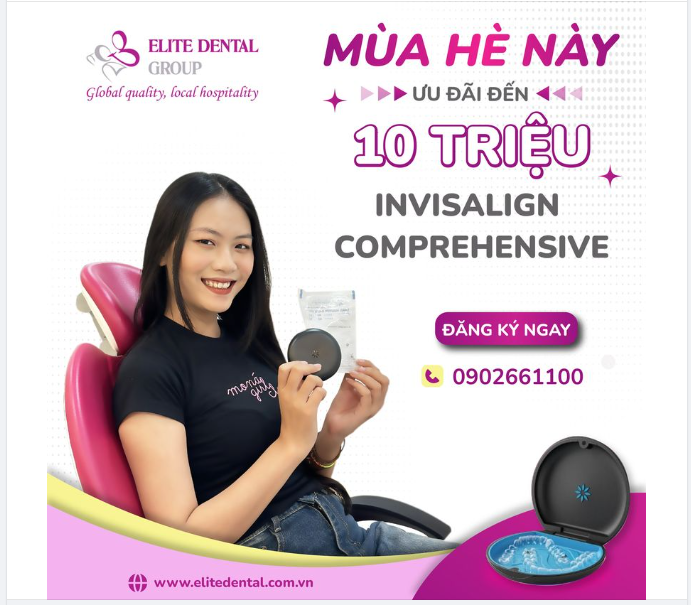 HOT!! ƯU ĐÃI ĐẾN 10 TRIỆU INVISALIGN COMPREHENSIVE!