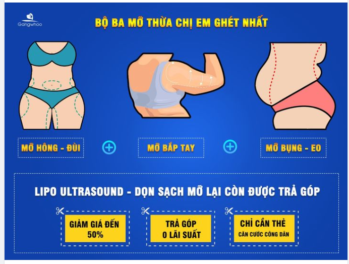 LIPO ULTRASOUND - DẸP NGAY BỘ BA MỠ THỪA CHỊ EM GHÉT NHẤT