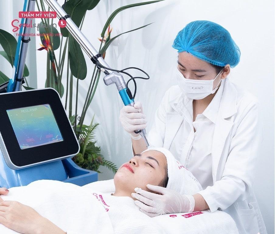 Quy trình điều trị sẹo được thực hiện theo đúng chuẩn Y Khoa