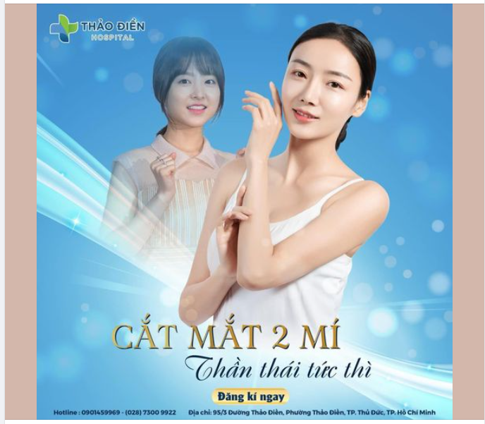 Xóa tự ti MẮT SỤP MÍ lão hoá Tái tạo MẮT 2 MÍ đều, đẹp, thần thái trẻ trung.