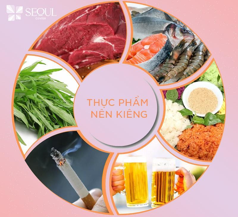 Cần xây dựng chế độ ăn uống tuân thủ dặn dò kiêng khem của bác sĩ để đảm bảo đạt kết quả nâng mũi như ý