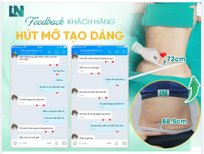 Lại thêm một chiếc feedback chân thực từ khách hàng tiếp thêm động lực làm việc cho ekip Bác sĩ Lương Ngọc