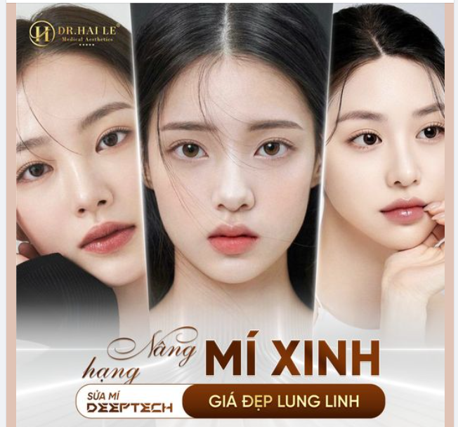 SỬA MÍ DEEPTECH: NÂNG HẠNG MÍ XINH, GIÁ ĐẸP LUNG LINH