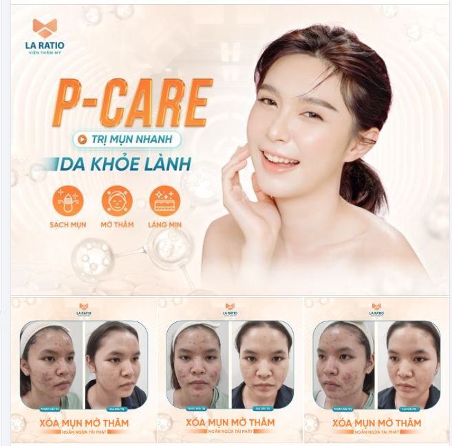 P-CARE - TRỊ MỤN NHANH, DA KHỎE LÀNH