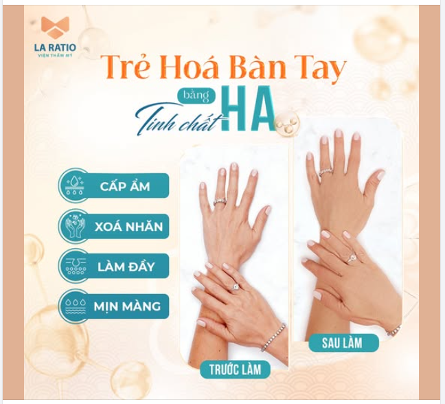 Trẻ hóa BÀN TAY - Làm nên PHÚ QUÝ