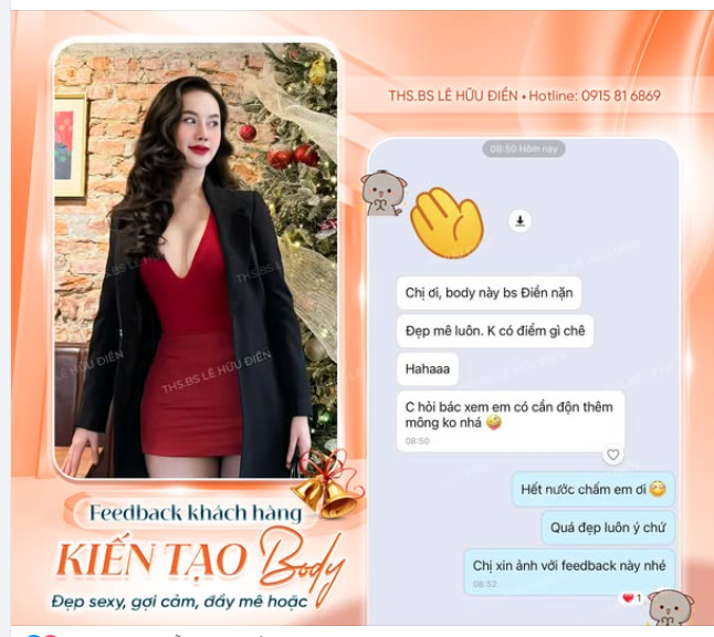 Feedback khách hàng KIẾN TẠO BODY - Đẹp sexy, gợi cảm, đầy mê hoặc!