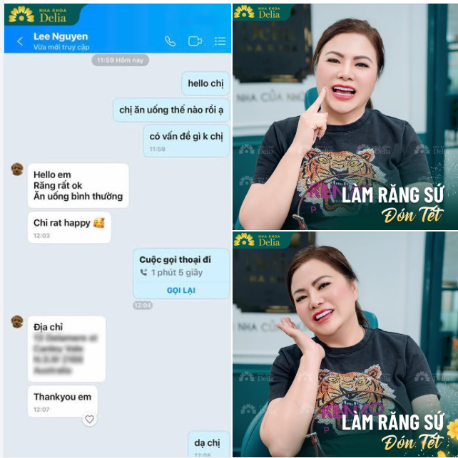 ẤM LÒNG NGÀY ĐẦU NĂM VỚI FEEDBACK CỦA KHÁCH HÀNG DELIA