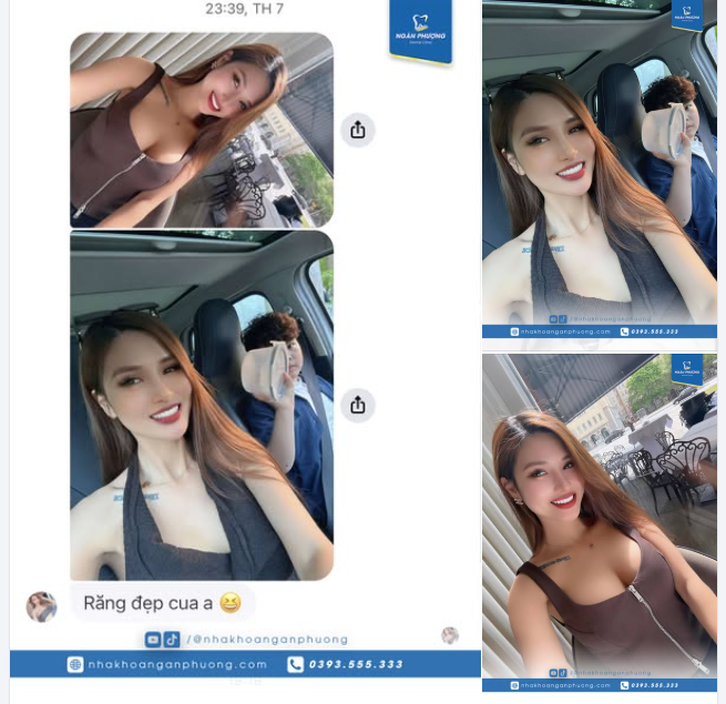 Feedback cực cháy của chị khách yêu