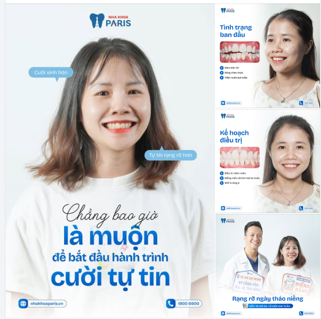 NỤ CƯỜI RẠNG RỠ CHẲNG BAO GIỜ GIỚI HẠN ĐỘ TUỔI