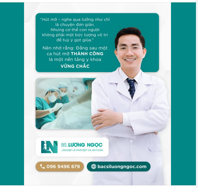 ĐẰNG SAU MỘT CA HÚT MỠ THÀNH CÔNG LÀ MỘT NỀN TẢNG Y KHOA VỮNG CHẮC