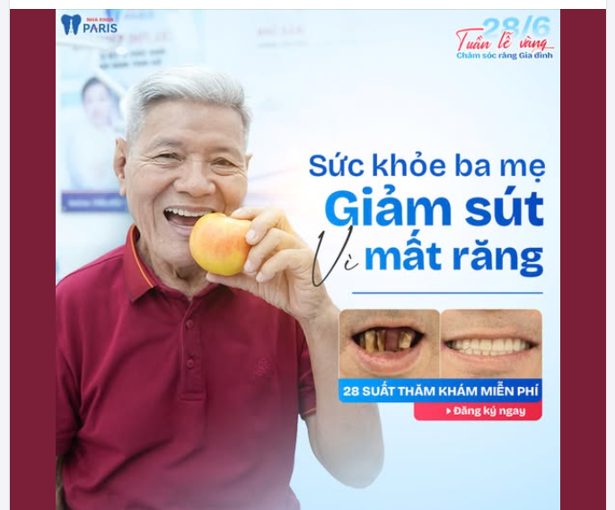 TUẦN LỄ CHĂM SÓC RĂNG GIA ĐÌNH