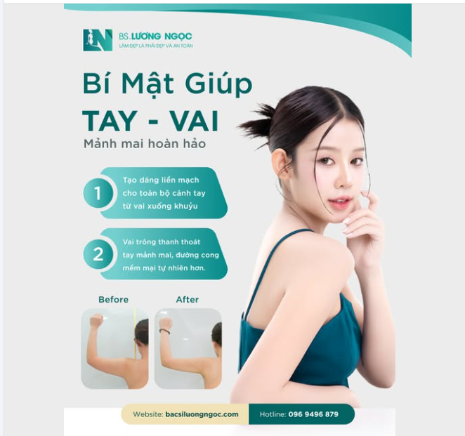 ĐỪNG BỎ QUÊN VÙNG NÁCH BÍ MẬT GIÚP TAY – VAI MẢNH MAI HOÀN HẢO
