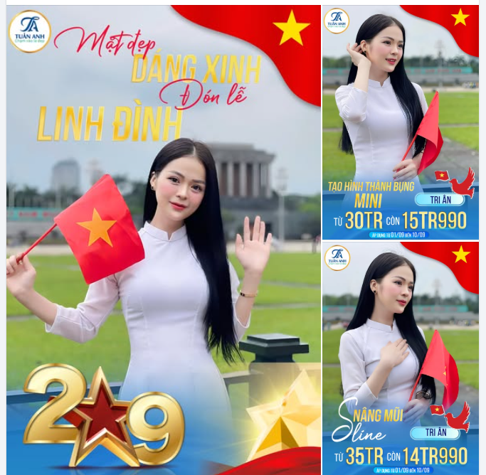 MẶT ĐẸP - DÁNG XINH - ĐÓN LỄ LINH ĐÌNH