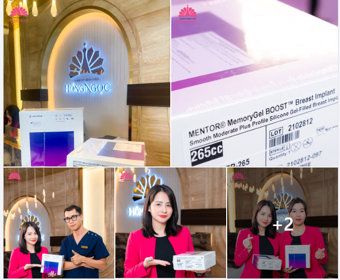 SIÊU PHẨM TÚI NGỰC MENTOR MEMORYGEL™ BOOST THẾ HỆ MỚI - ĐÃ CHÍNH THỨC CÓ MẶT TẠI THẨM MỸ BỆNH VIỆN HỒNG NGỌC