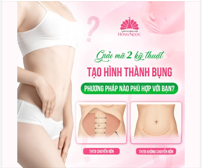 GIẢI MÃ 2 KỸ THUẬT TẠO HÌNH THÀNH BỤNG - PHƯƠNG PHÁP NÀO PHÙ HỢP VỚI BẠN?