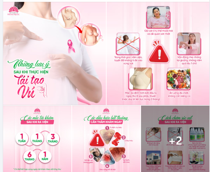 Phẫu thuật tái tạo vú không chỉ là hành trình lấy lại hình dáng mà còn là bước "hồi sinh" về tinh thần đối với nhiều phụ nữ sau đoạn nhũ vì điều trị ung thư.
