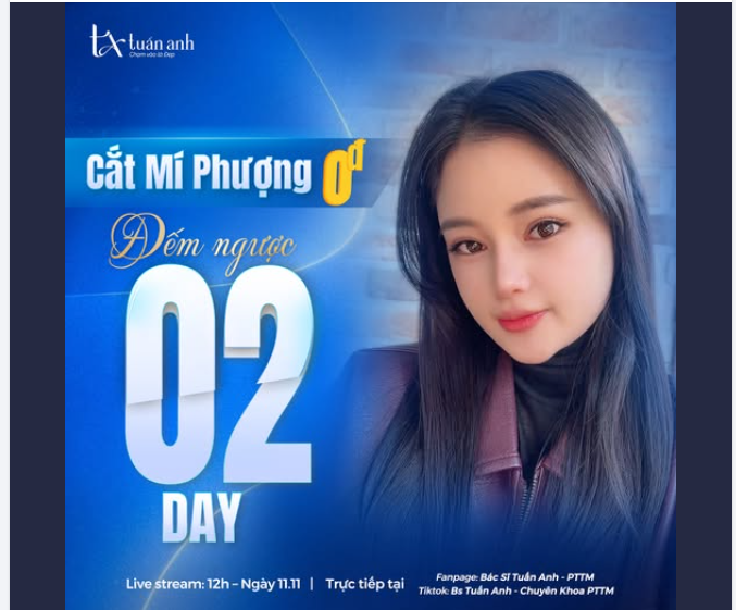 "ĐẾM NGƯỢC" 02 NGÀY DIỄN RA SỰ KIỆN LIVESTREAM LÀM ĐẸP LỚN NHẤT NĂM TẠI THẨM MỸ TUẤN ANH