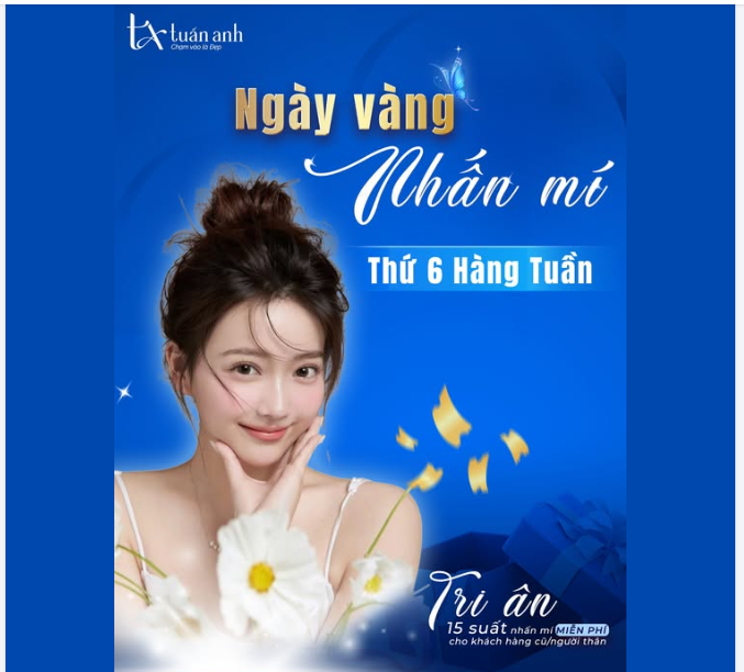 CHƯƠNG TRÌNH TRI ÂN LỚN NHẤT NĂM: Ngày vàng nhấn mí - Thứ 6 hàng tuần