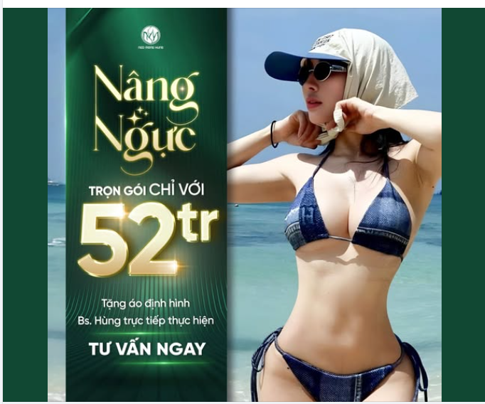 Nâng V1 trọn gói với 52TR  Bs. Hùng trực tiếp thực hiện 