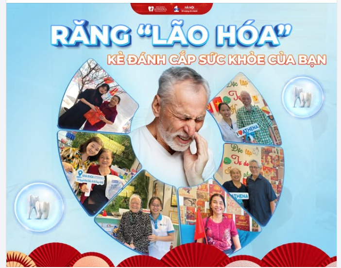 RĂNG "LÃO HÓA" – KẺ CẮP THẦM LẶNG CƯỚP ĐI SỨC KHỎE CỦA BẠN