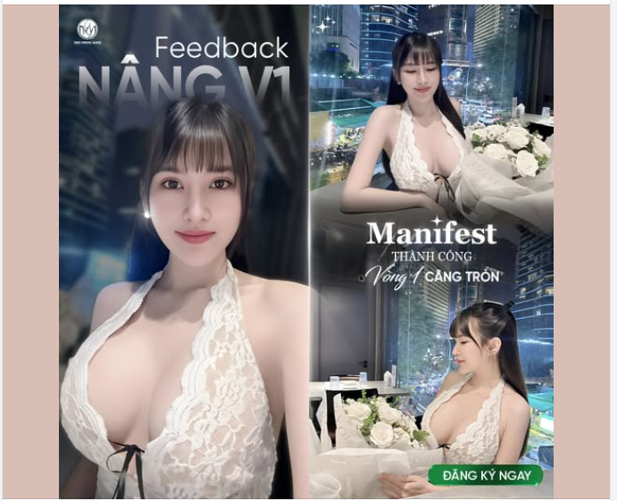 Khách hàng manifest thành công V1 căng tròn!  Nâng V1 trọn gói 52TR