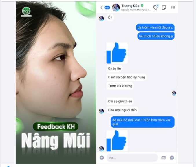 Chị em mong muốn dáng mũi nào?