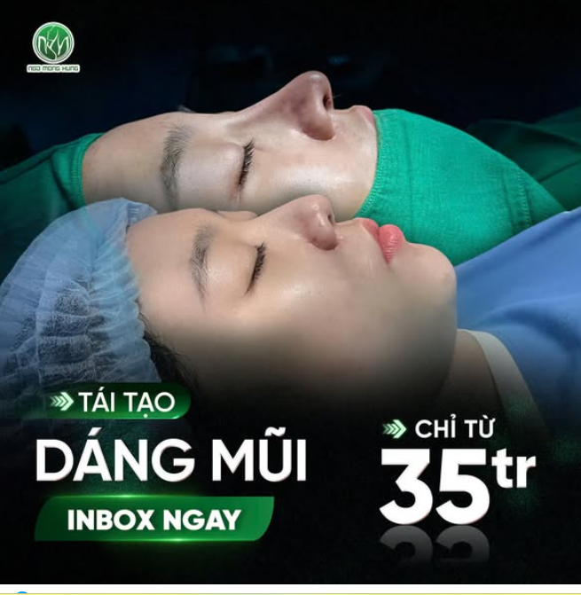 HÀNH TRÌNH TÁI TẠO DÁNG MŨI CHO KHÁCH HÀNG