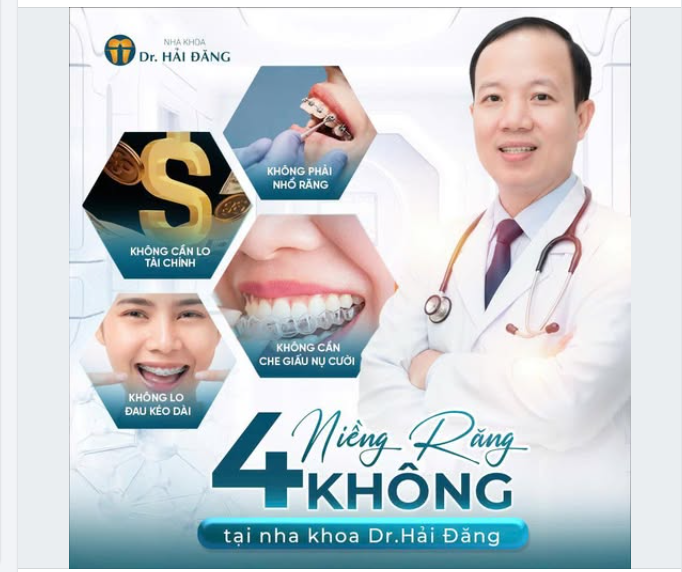 NIỀNG RĂNG 4 KHÔNG – TỰ TIN CƯỜI XINH - KHÔNG CÒN LO LẮNG